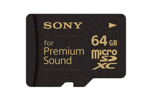 Sony выпустит специальную micro SDXC карту для аудиофилов